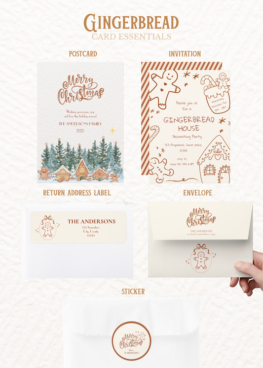 Gingerbread Card Essentials